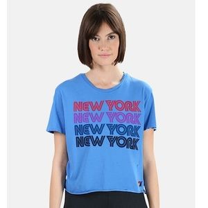 Aviator Nation T-shirt In Vintage Blue medium